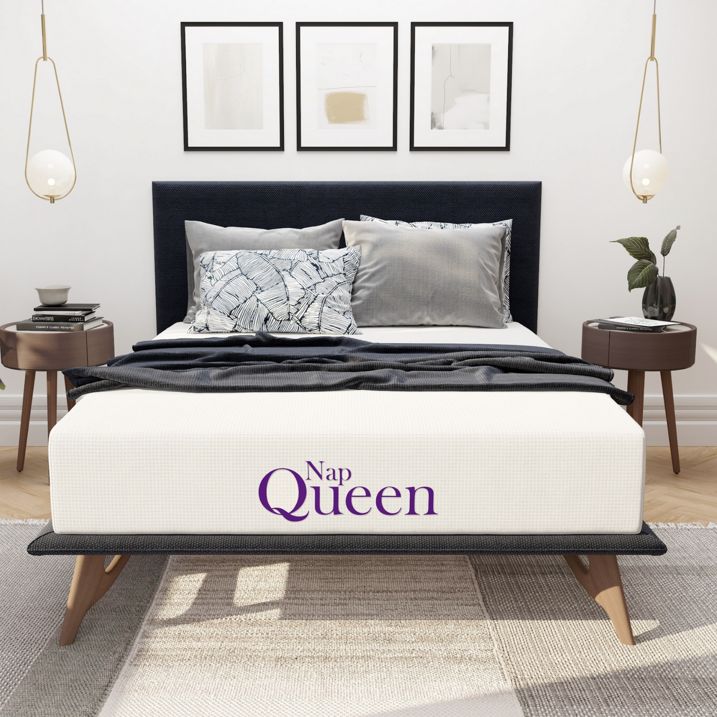 Elizabeth 6" Queen Gel Memory Foam Mattress (MEDIUM FIRM)