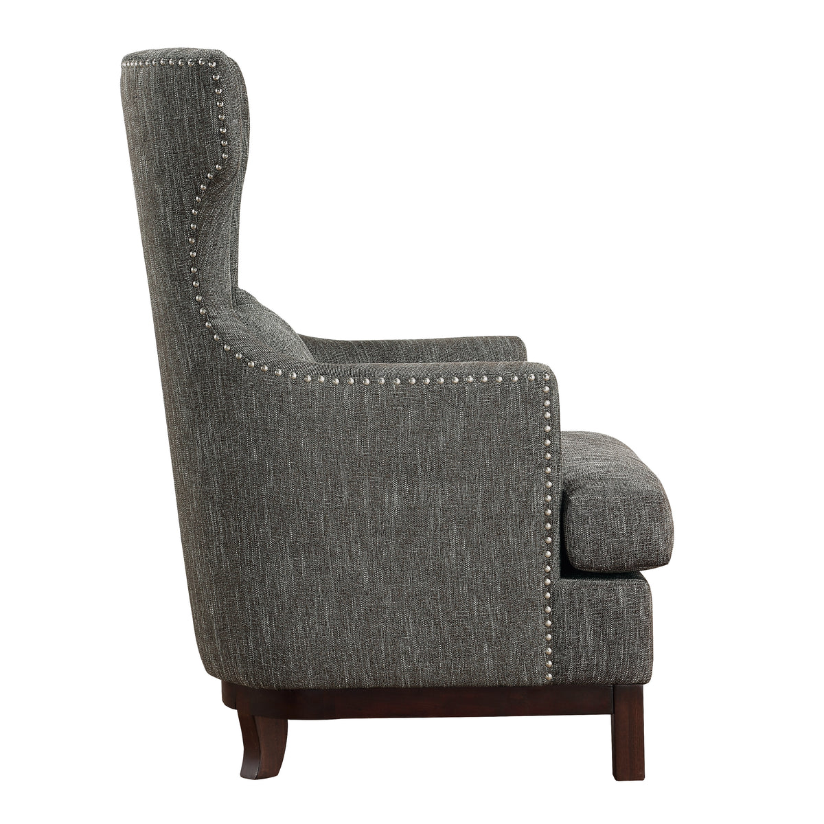 Adriano Brownish Grey  Accent Chair 1217