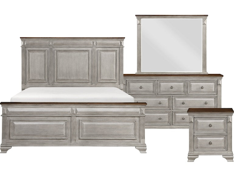 Maquette Grey Panel Bedroom Set 1449