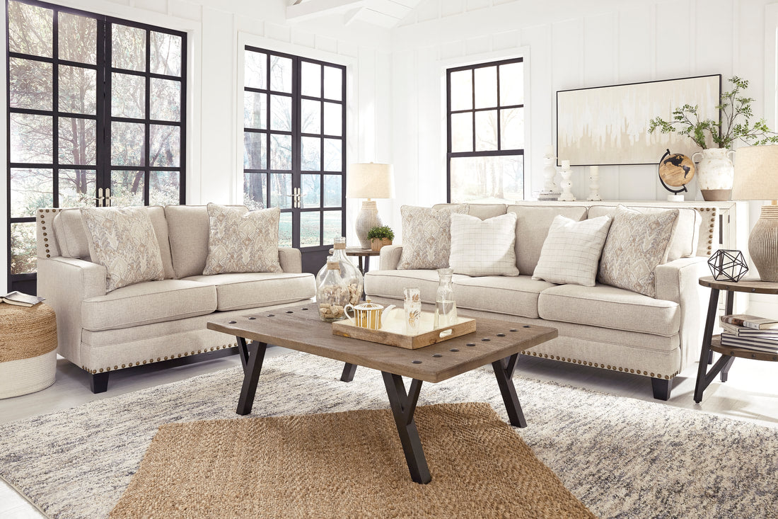 Claredon Linen Sofa and Loveseat 15602