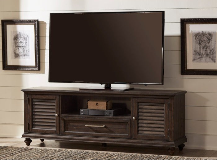 Cardano Driftwood Charcoal 72" TV Stand 16890