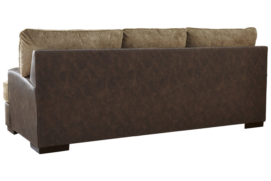 Alesbury Chocolate Sofa and Loveseat 18704