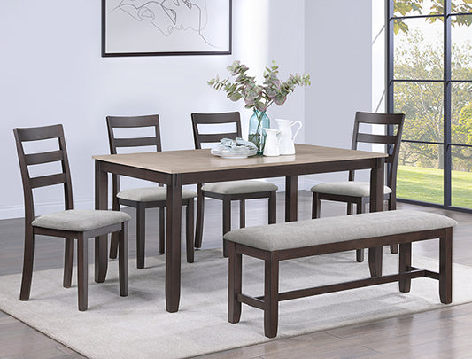 Branson Light Brown  Dining Room Set 2255