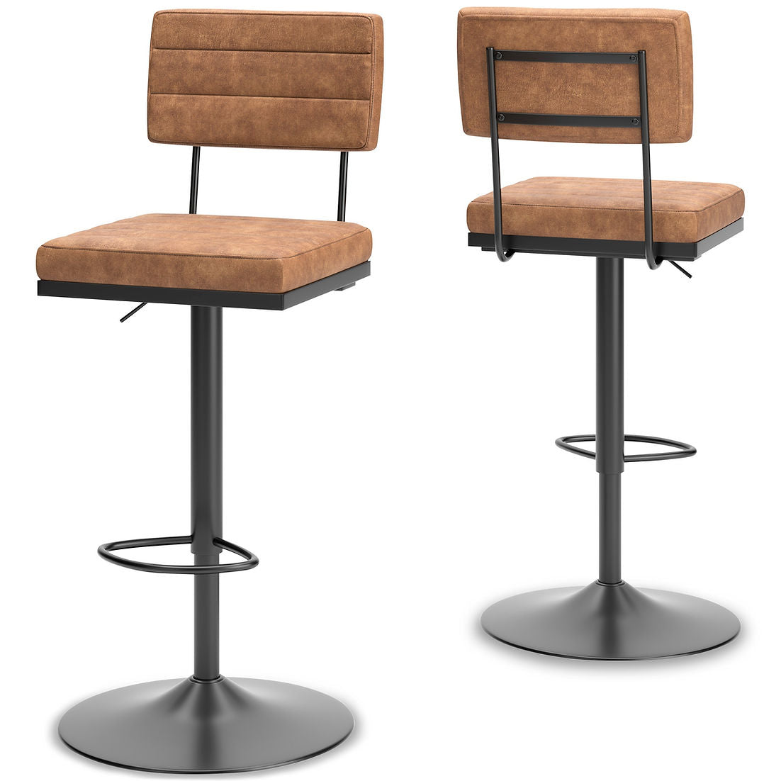 Strumford Brown Barstool D119-530 Set of 2