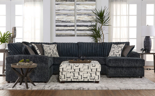 S19950 Galactic Charcoal Sectional