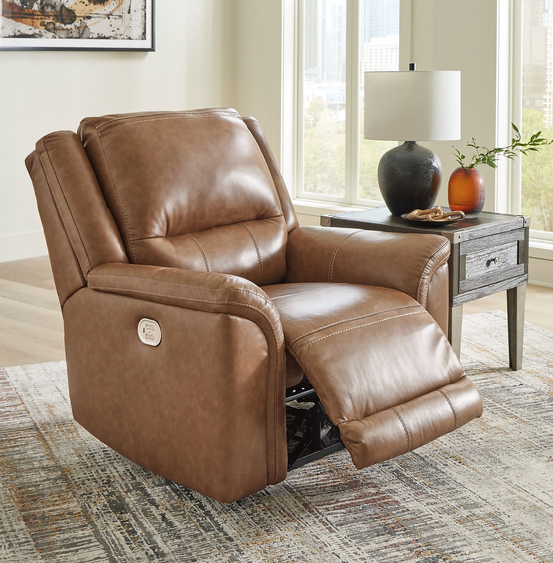 Trasimeno Caramel POWER Sofa and Loveseat U82815