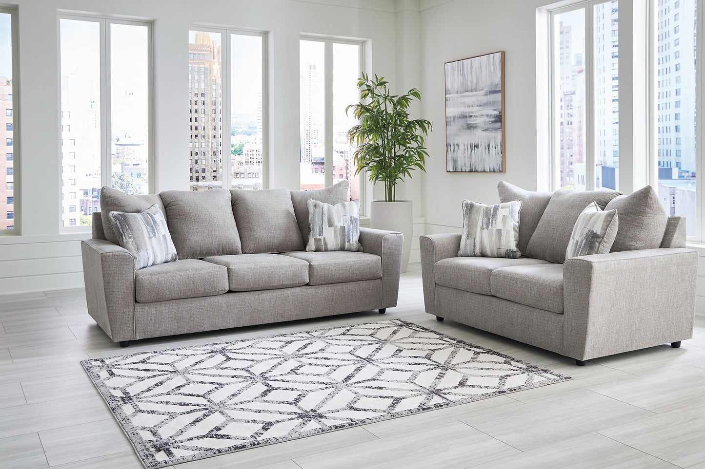 Stairatt Anchor Sofa and Loveseat 28503