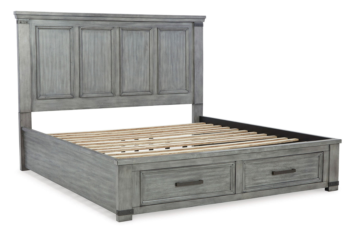 Russelyn Gray Platform Bedroom Set B772