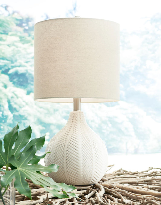 Rainermen Off White Table Lamp L180024