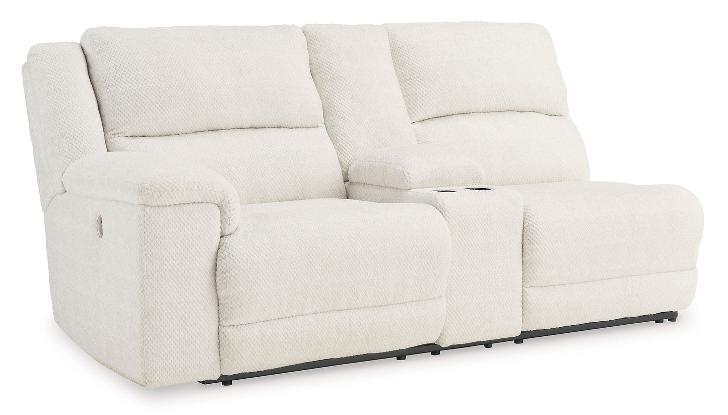 Keensburg Linen 3pc POWER Reclining Sectional 61807