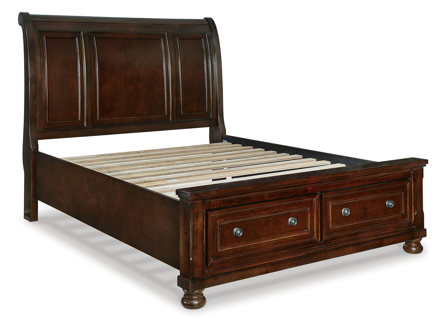 Porter Cherry Platform Bedroom Set B697