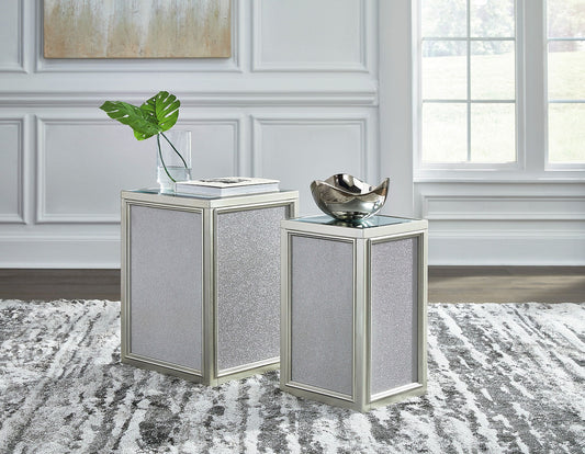 Traleena 2pc End Table Set T957