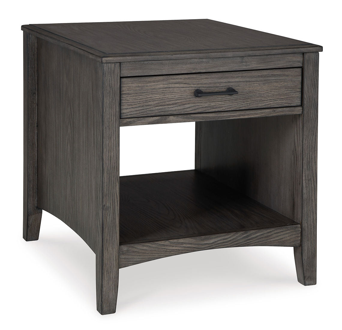 Montillan Grayish Brown End Table T651-3