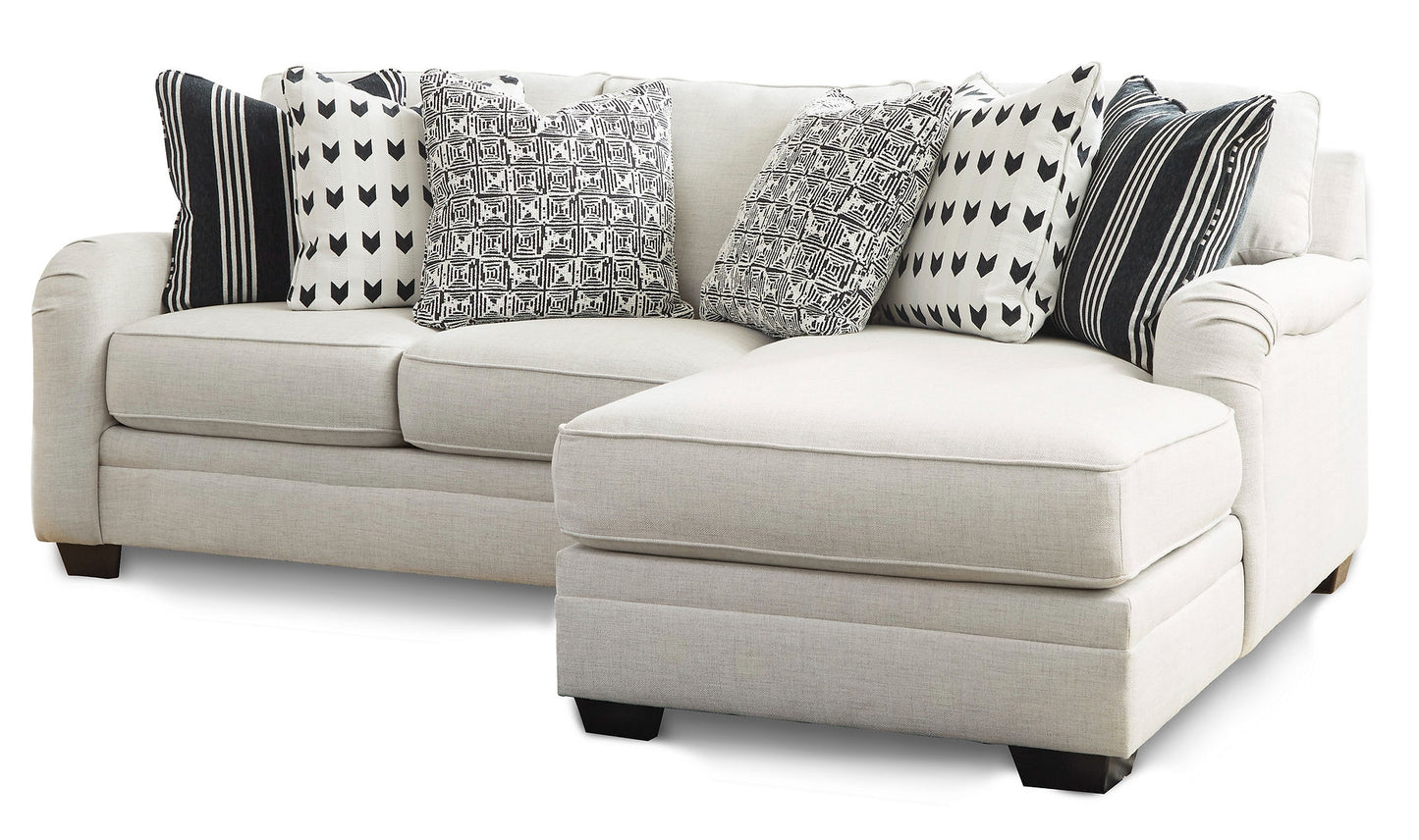 Hunsworth Dove Gray Sectional 39702