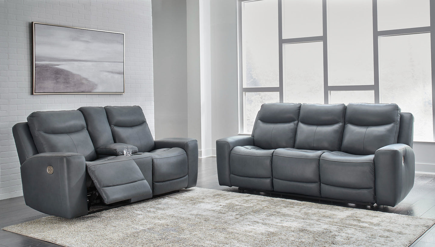 Mindanao Steel POWER Sofa and Loveseat U59504