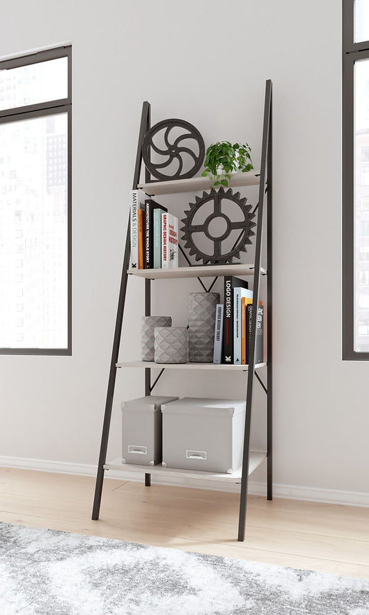 Bayflynn White/Black Bookcase H288