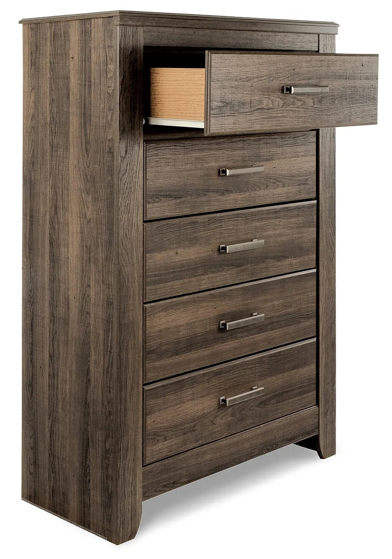 Juararo Brown Panel Bedroom Set B251