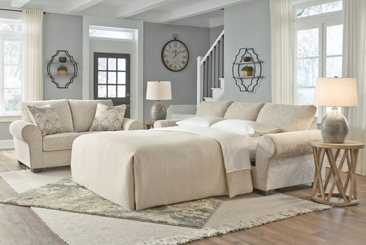 Haisley Ivory Queen Sofa Sleeper 38901