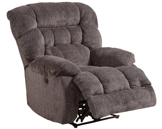 Chateau Cobblestone Grey Rocker Recliner 47652