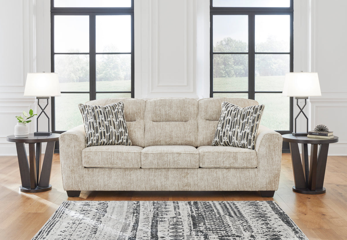 Lonoke Parchment Sofa and Loveseat 50505