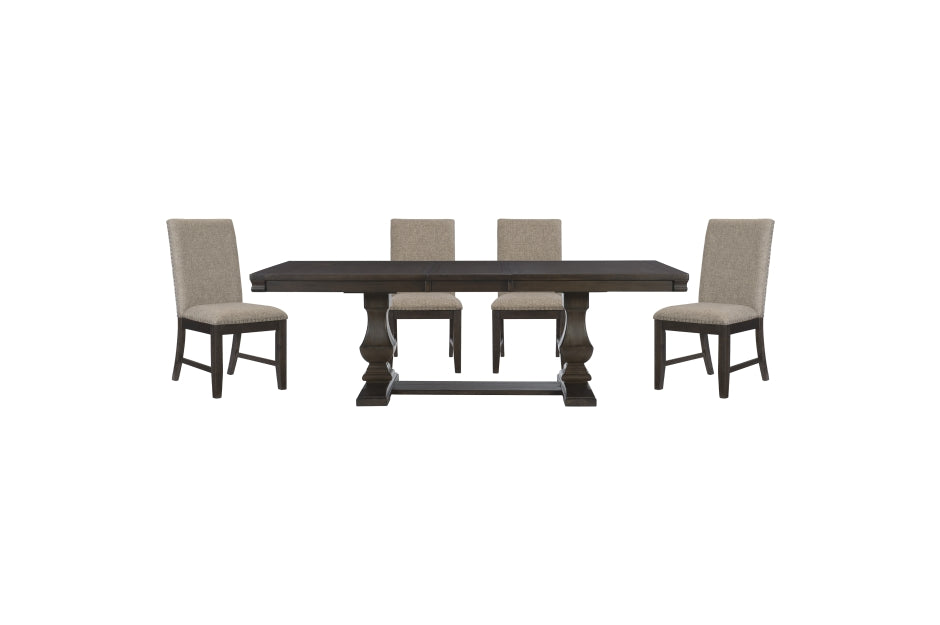 Southlake Wire Brushed Rustic Brown Dining Room Set 5741