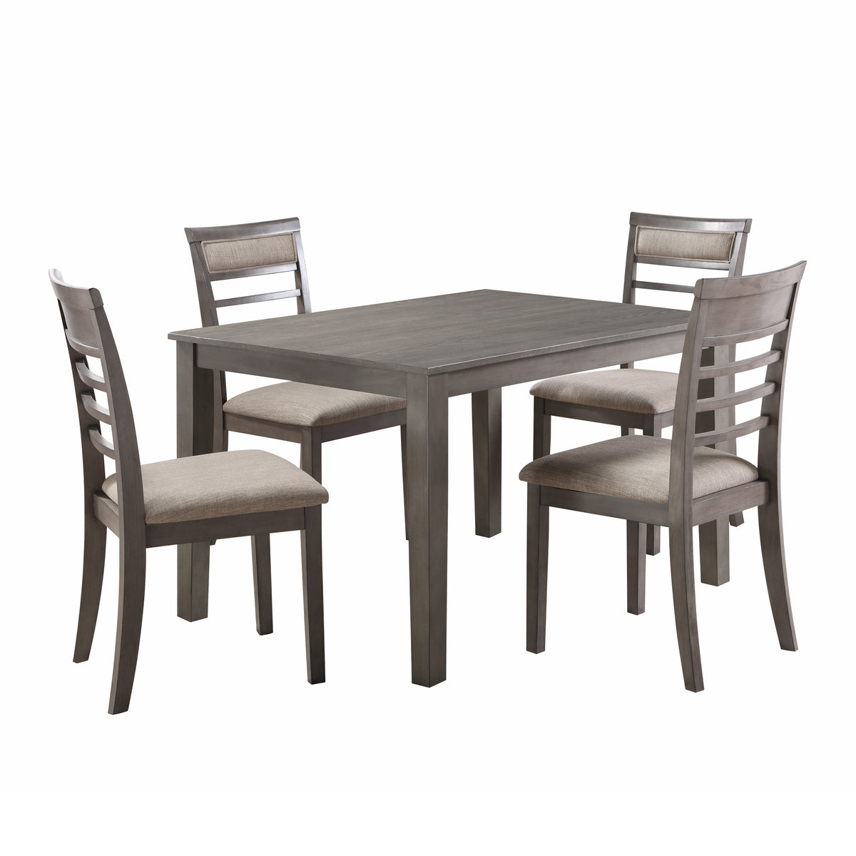 Lovell Gray 5-Piece Dining Set 5806