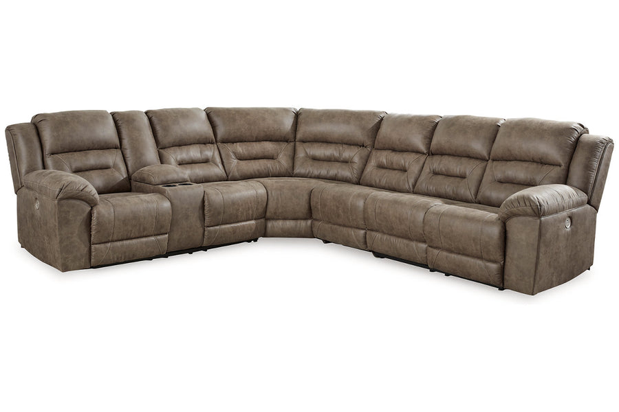 Ravenel Fossil 4pc POWER Reclining Sectional 83106