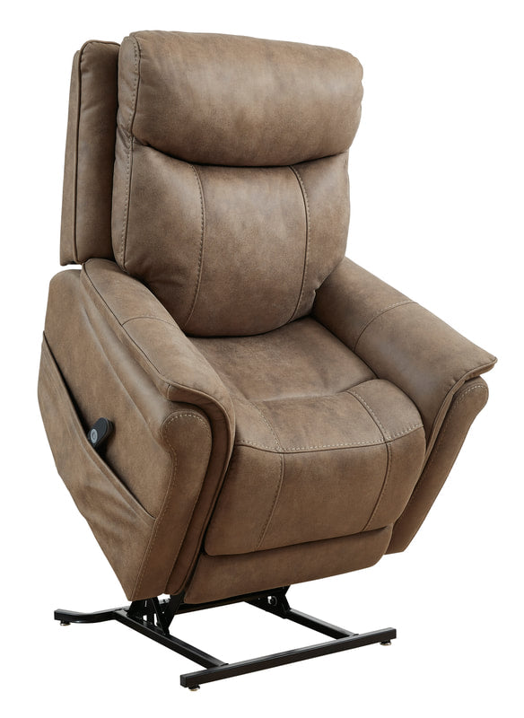 Lorreze Driftwood Power Lift Recliner (HEAT/MASSAGE)