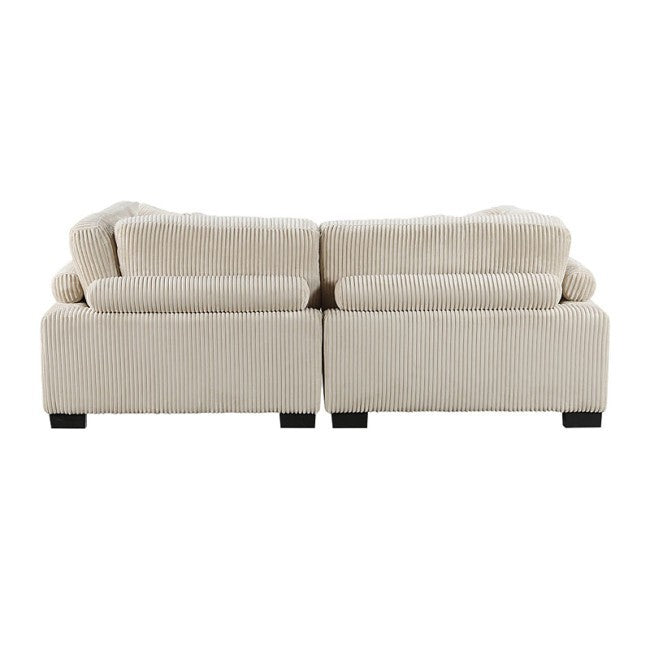 Traverse Beige Sofa and Loveseat 8555