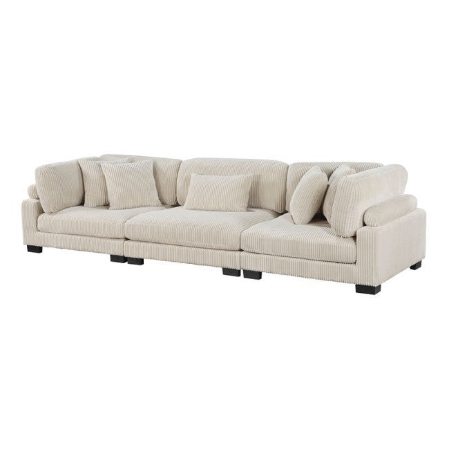 Traverse Beige Sofa and Loveseat 8555