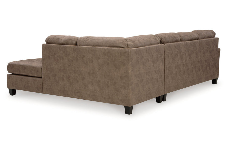 Navi Fossil 2pc Sectional Sofa Chaise 94004