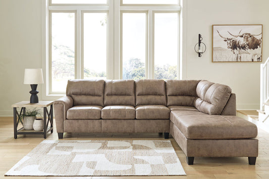 Navi Fossil 2pc Sectional with Chaise | 94003