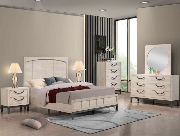 Veda Chalk Panel Bedroom Set B3300