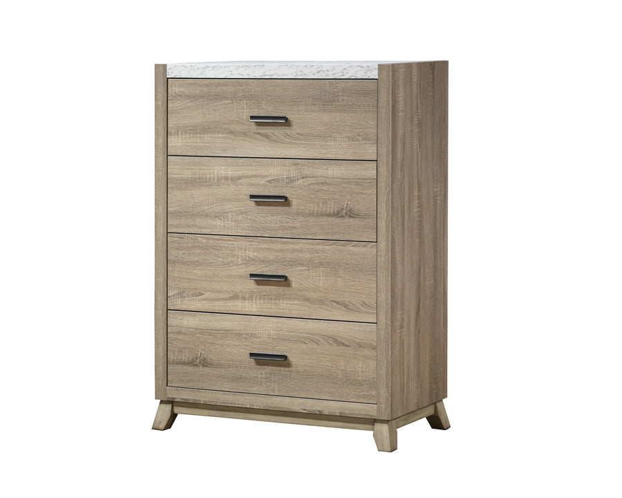 Tilston Natural Panel Bedroom Set B3400