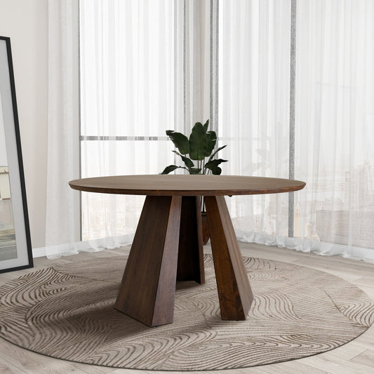 Bolton Round Walnut Dining Table