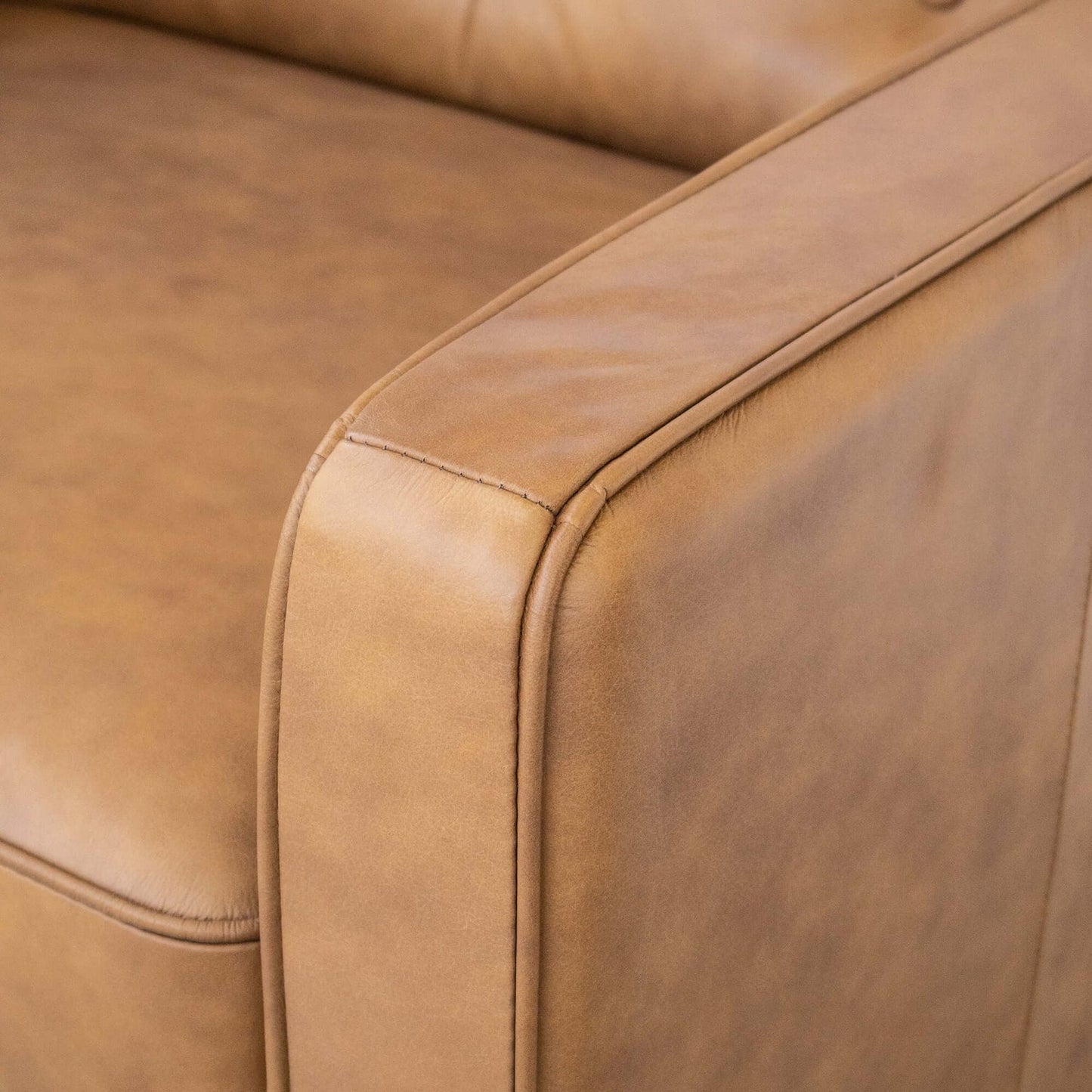 Giselle Tan  Genuine Leather Sofa