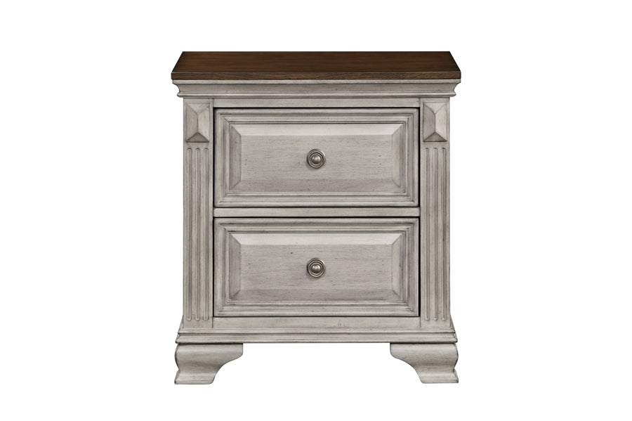 Marquette Brown/Gray Finish Panel Bedroom Set 1449