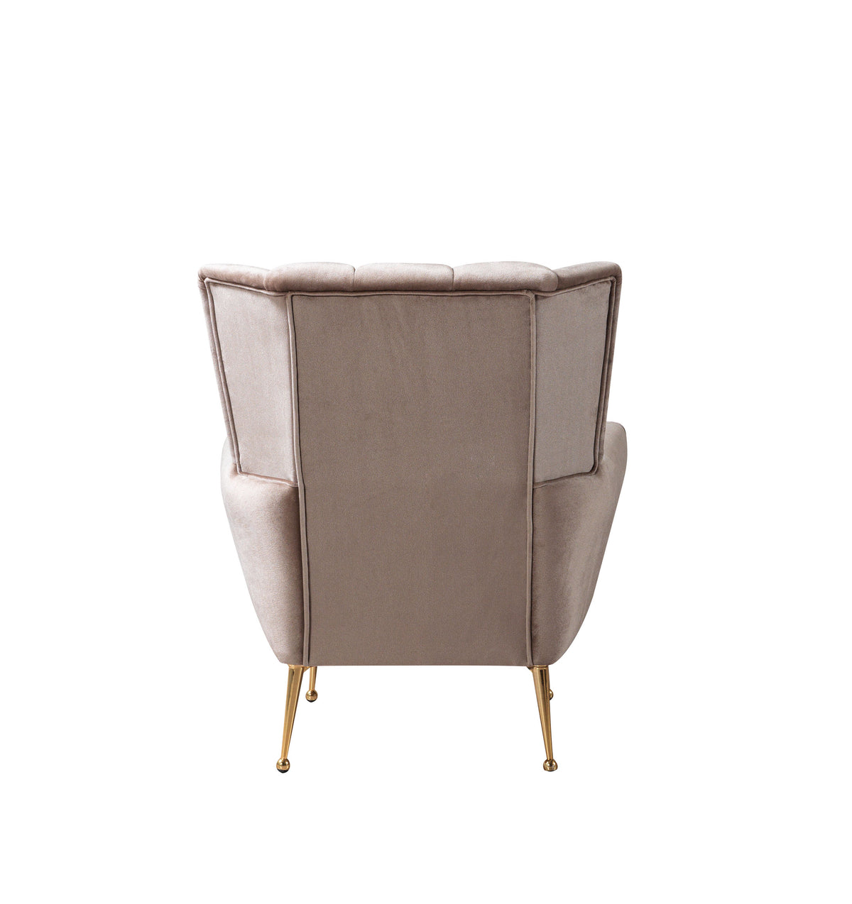 Merida Coffee Velvet Chair