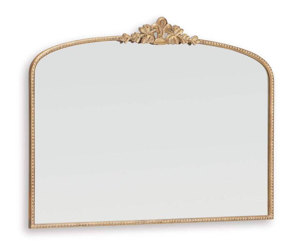 Tellora Gold Finish Accent Mirror A8010320