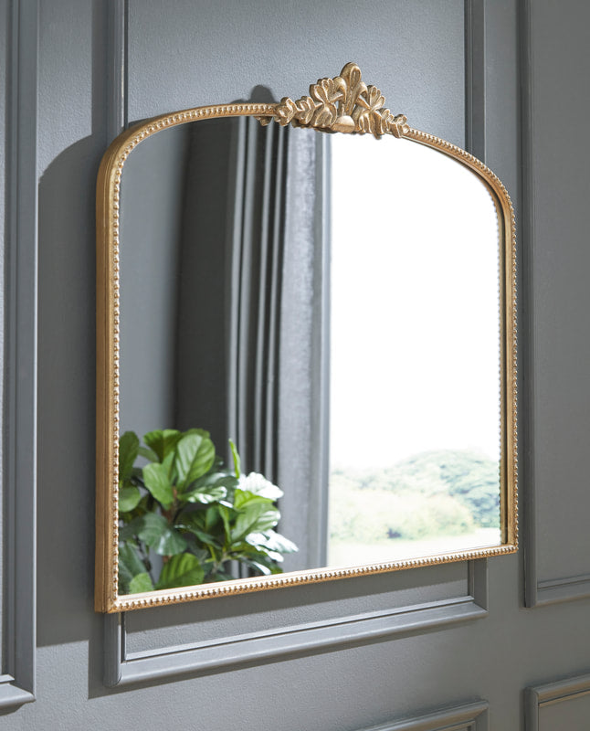 Tellora Gold Finish Accent Mirror A8010320