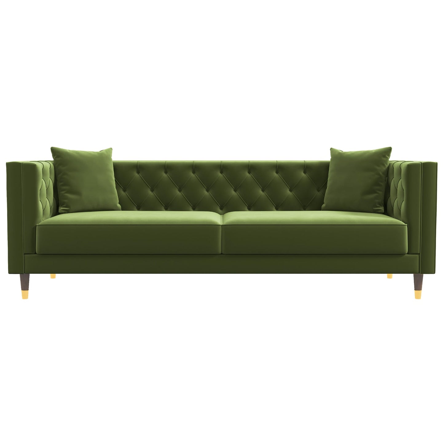 Autumn Modern Green Velvet Sofa