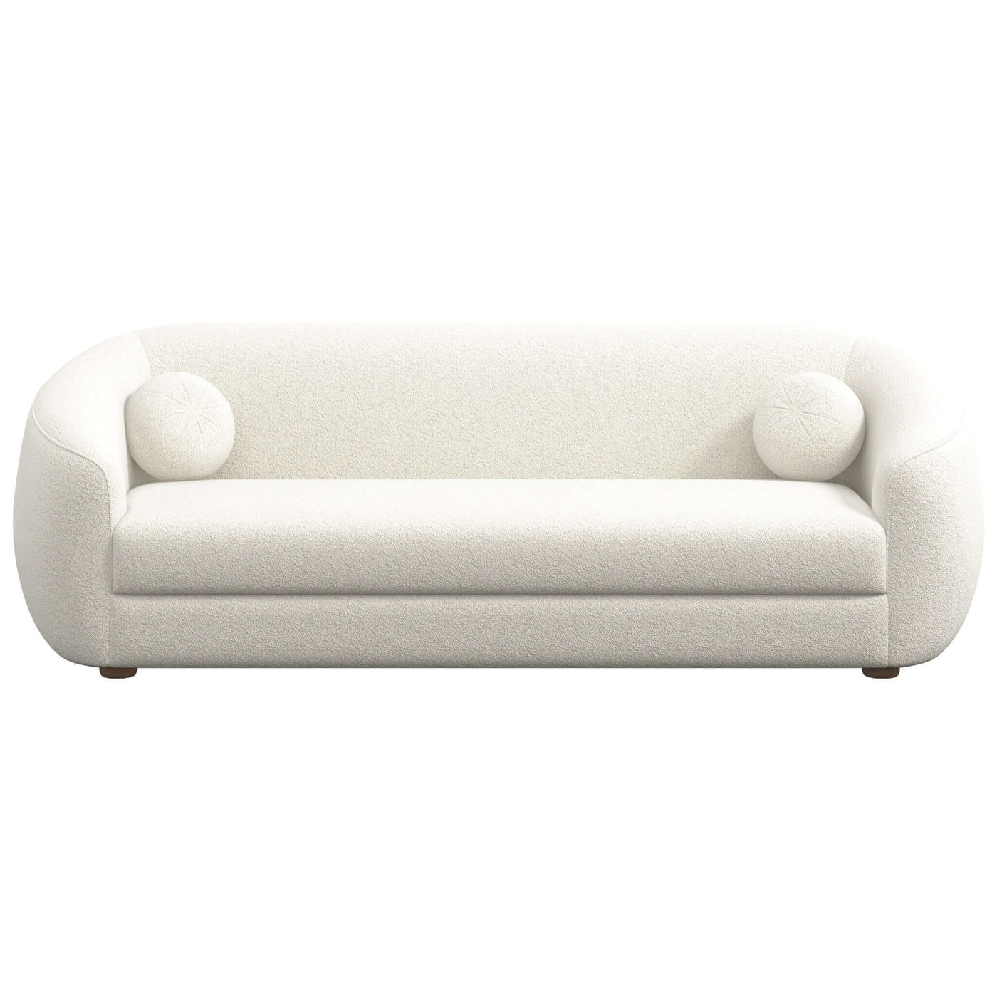 Melinda 87" Cream Boucle Sofa