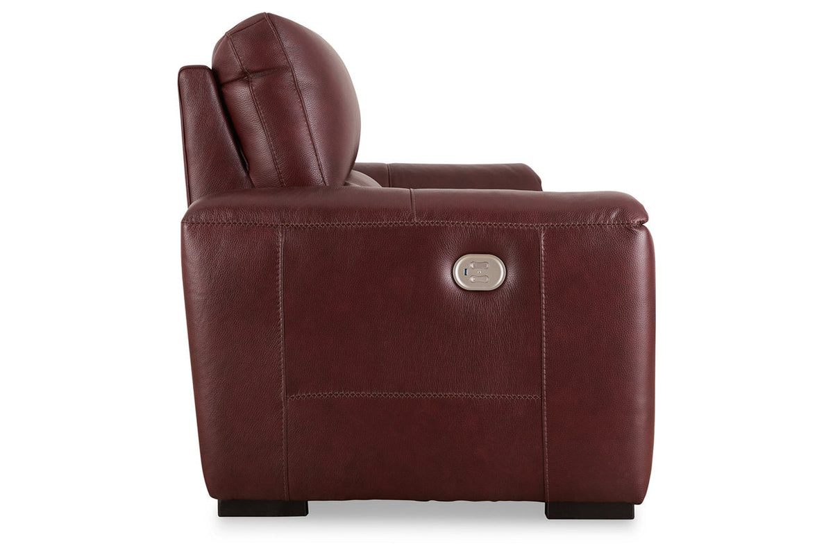 Alessandro Garnet POWER Reclining Sofa and Loveseat U25501