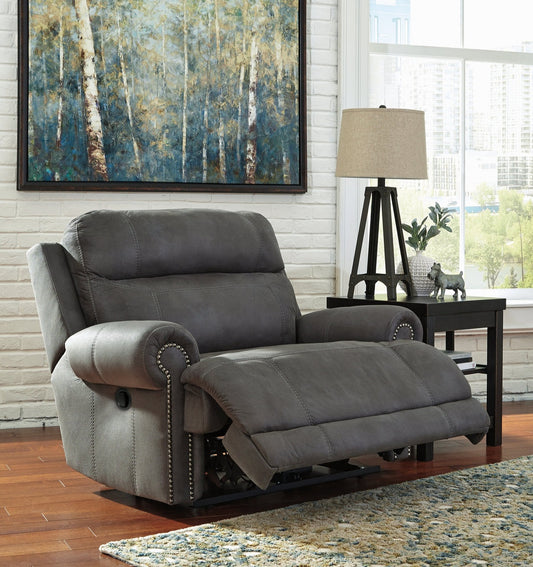 Austere Gray OVERSIZED Recliner  38401