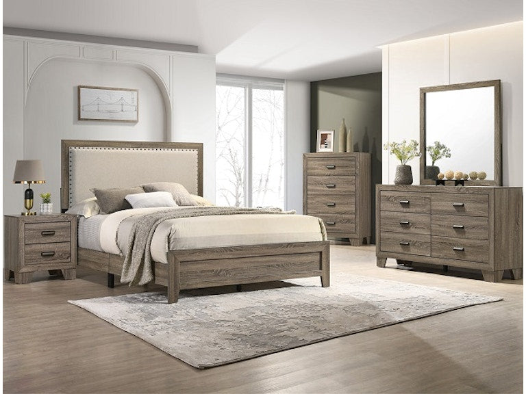 Millie Brown Youth Panel Bedroom Set  | B9200 - Harwin Furniture