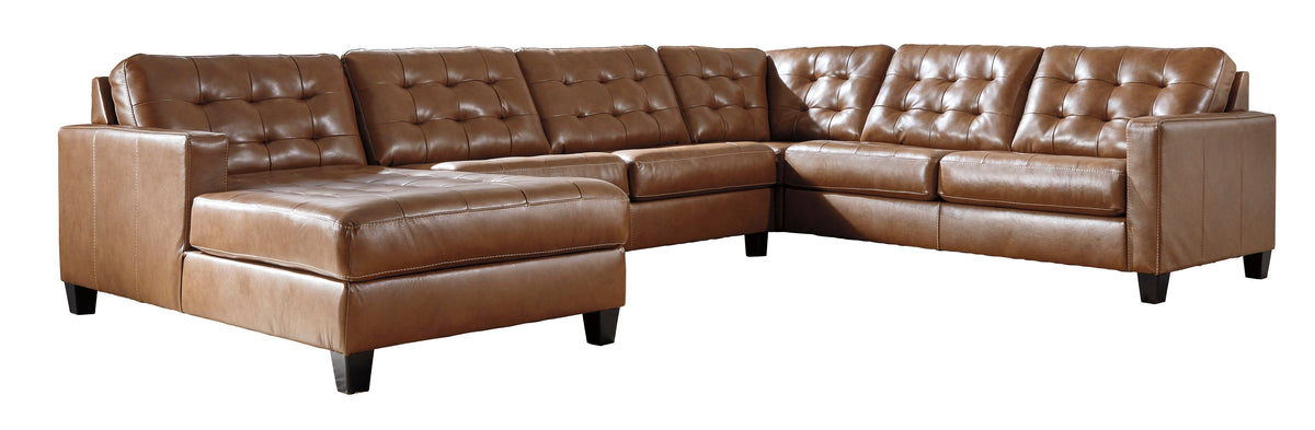 Baskove Auburn Large 4pc LAF Sectional 11102