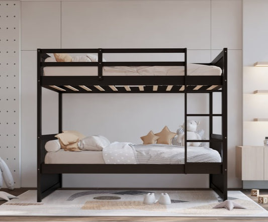 BB12 Twin/Twin Bunk Bed Black