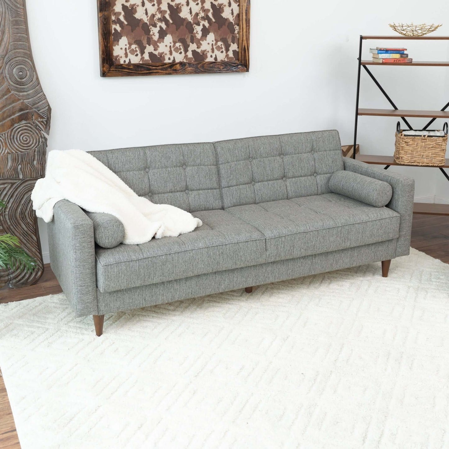 Elliott Sleeper Sofa (Grey)