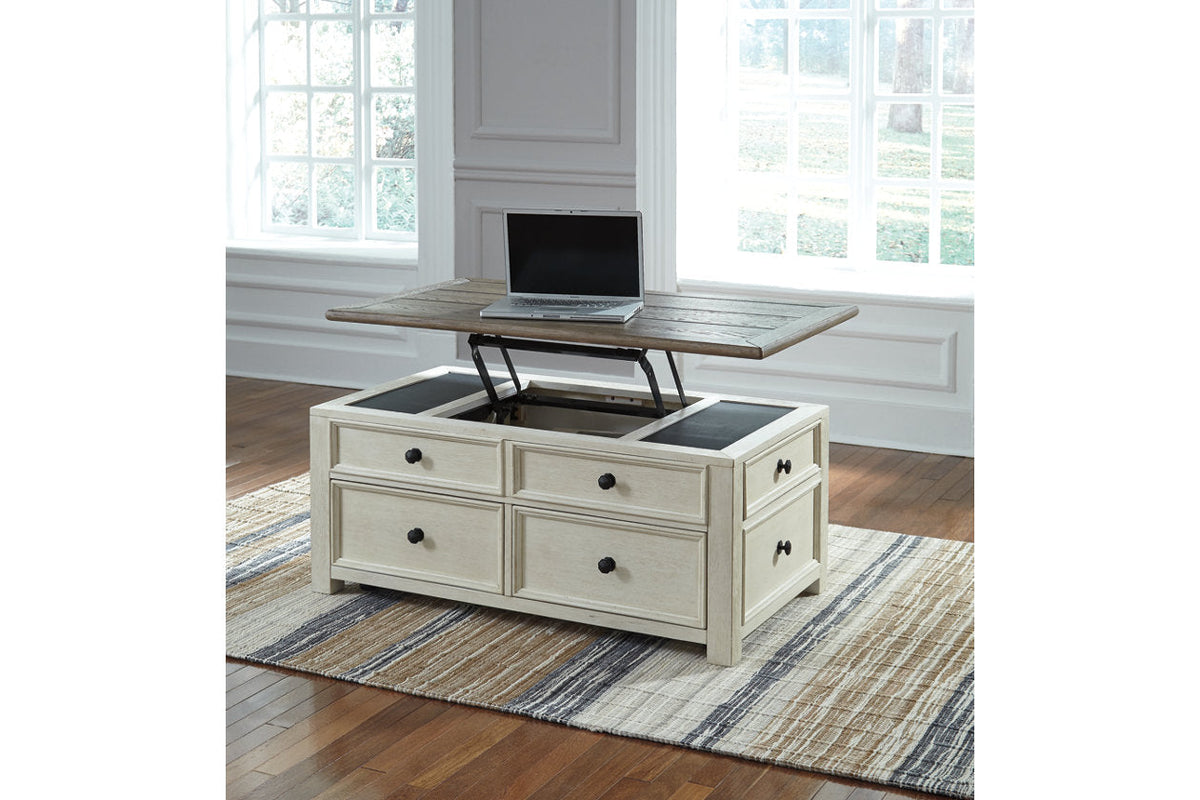 Bolanburg Two-tone Coffee Table with Lift Top