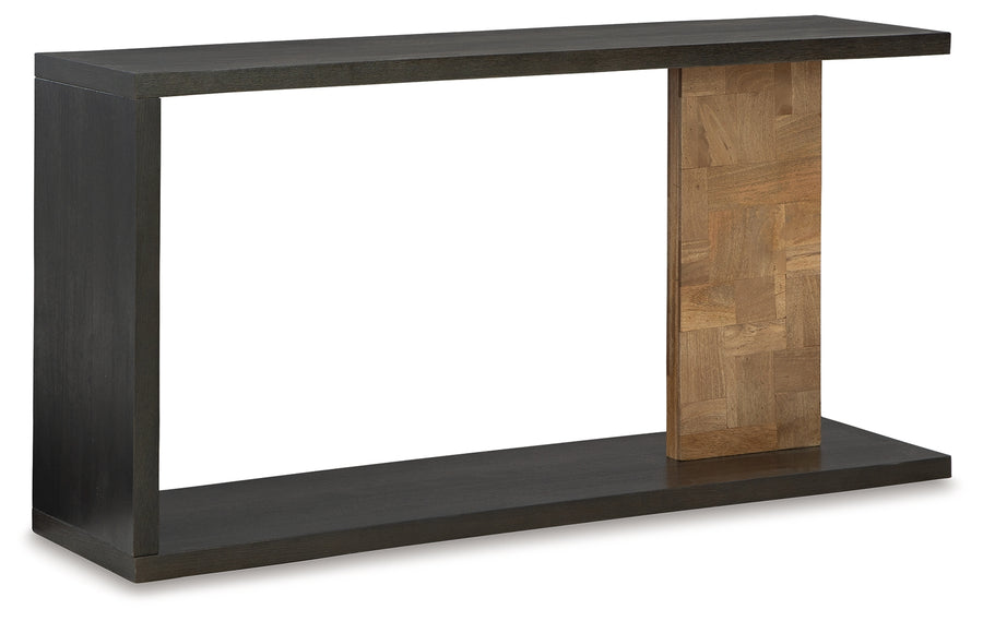 Camlett Brown Console Sofa Table     A4000594